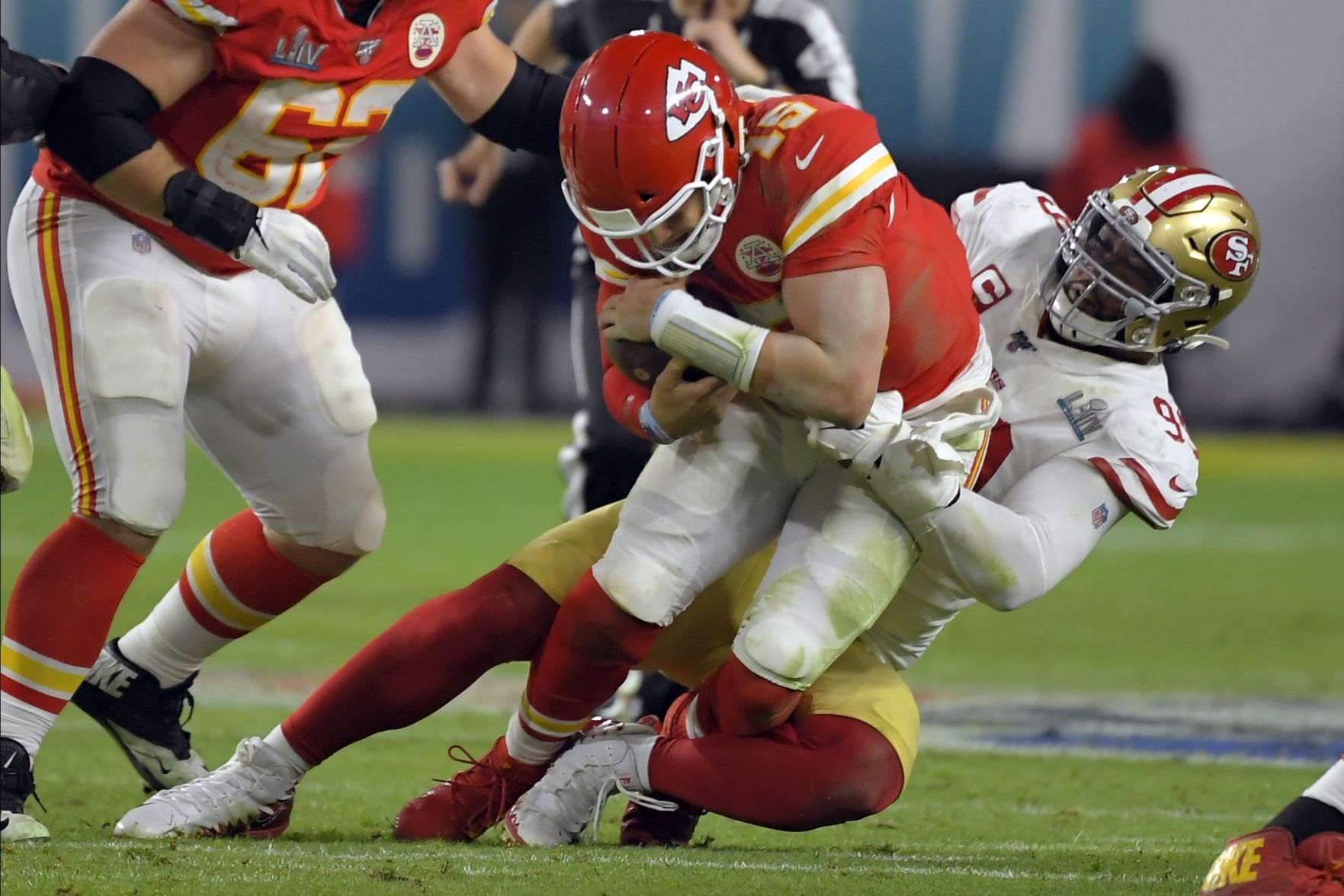 49ers Chiefs Super Bowl Football